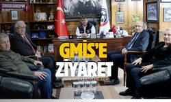 Şerafettin Turpçu ve Ömer Faruk Eminağaoğlu, GMİS Genel Başkanı Hakan Yeşil'i ziyaret etti...