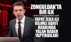 Zonguldak'ta bir ilk... Yapay zeka ile Kilimli adayı hakkında yalan haber yaptılar!