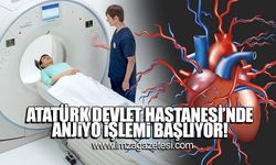 Atatürk Devlet Hastanesi'nde anjiyo işlemi başlıyo