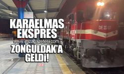 Karaelmas Ekspresi Zonguldak'a geldi!