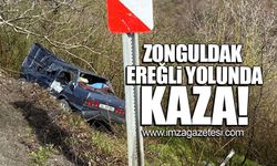 Zonguldak Ereğli yolunda kaza... 4 Yaralı!