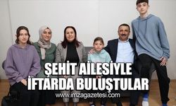 Vali Osman Hacıbektaşoğlu ve eşi, şehit polisin ailesiyle iftarda buluştu