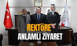 Zonguldak huzurevi sakini Mesut Ertürk'ten anlamlı ziyaret...