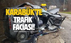 Karabük'te trafik faciası! Aydınlatma direği kazasında kayıp