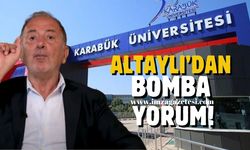 Fatih Altaylı'dan Karabük Üniversitesi'ne ortalığı karıştıracak yorumu...