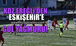 Kdz.Ereğli Belediyespor, Eskişehir Demirspor'a gol oldu yağdı! 8-0