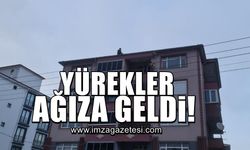 Kdz.Ereğli'de yürekler ağıza geldi! Korku dolu dakikalar...