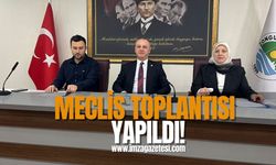 Zonguldak Belediye Meclisi Mart ayı toplantısı yapıldı...
