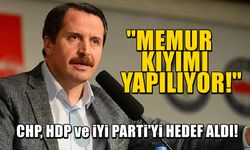 Memur-Sen Genel Başkanı Ali Yalçın, CHP, İYİ Parti ve HDP'yi hedef alarak "Memur kıyımı yapılıyor" dedi.