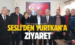 Murat Sesli, önceki başkan İsa Yurtkuran'ı ziyaret etti!