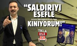 Ak Parti Zonguldak İl Başkanı Mustafa Çağlayan, olayı kınadı!