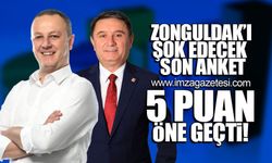 Zonguldak'ı şok edecek son anket! 5 puan öne geçti...