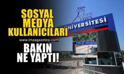 Sosyal medya kullanıcıları bakın Karabük Üniversitesi için ne yaptı!