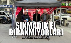 Teşkilat sahada sıkmadık el bırakmıyor