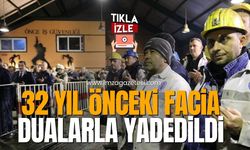 Zonguldak'ta maden şehitleri anıldı... 32 yıl önceki facia dualarla yadedildi