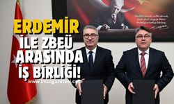 Türkiye'nin çelik devi Erdemir ile ZBEÜ arasında iş birliği protokolü...