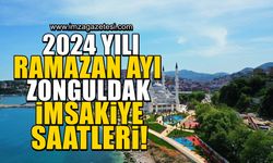 Zonguldak, 2024 yılı Ramazan imsakiye saatleri