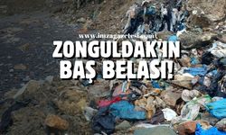 Zonguldak’ın baş belası çöp dağı!