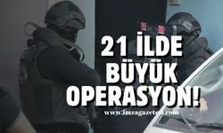 Düzce, Samsun, Trabzon dahil 21 ilde DEAŞ operasyonu!