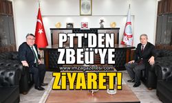 Zonguldak PTT Başmüdürü Akıncı’dan Rektör Özölçer’e ziyaret