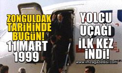 Zonguldak'ta tarihte bugün... Zonguldak Havaalanı tarihçesi...