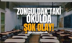 Zonguldak’taki okulda şok olay!