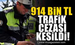 914 bin TL trafik cezası kesildi!
