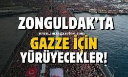 Zonguldak'ta Gazze için yürüyecekler!