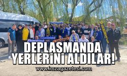 Alaplı Belediyespor taraftarları zorlu Polatlı Belediyespor deplasmanında yerini aldı!