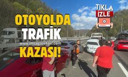TEM Otoyolu'nda Trafik Kazası ve Ambulansın Zor Anları!