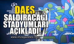 DAEŞ, Şampiyonlar Ligi çeyrek finallerinin oynanacağı stadyumlara saldıracağını açıkladı