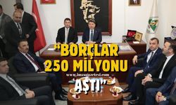 Devrek Belediye Başkanı Özcan Ulupınar, "CHP'den devraldığımız borçlar 250 milyon lirayı aştı"