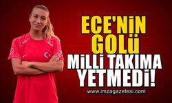 Ece Türkoğlu'nun golü milli takıma yetmedi!
