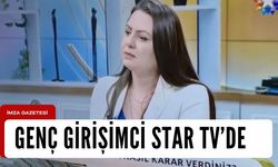 Zonguldaklı genç girişimci Star Tv’de!