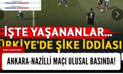 Kömürspor’u küme düşerken maç ulusal medyada!