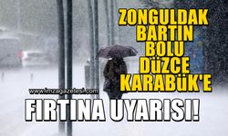Meteoroloji uyardı! Hafta sonu Zonguldak, Bartın, Bolu, Çankırı, Düzce, Karabük ve Kırklareli'nde fırtına bekleniyor...