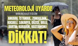 Meteoroloji’den uyarı! Ankara, İstanbul, Zonguldak, Kocaeli, Sakarya, Düzce, Bolu, Bartın, Karabük, Kastamonu dikkat!
