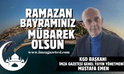 Mustafa Emen Ramazan Bayramı mesajı...