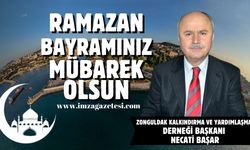 Necati Başar Ramazan Bayramı mesajı...