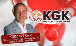 Küresel Gazeteciler Konseyi Zonguldak İl Temsilcisi Osman Sav Ramazan bayramı mesajı...
