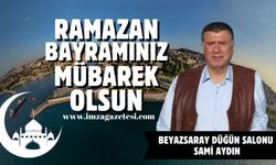 Sami Aydın Ramazan Bayramı mesajı...