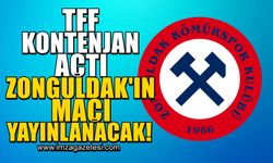 TFF kontenjan açtı Zonguldak Kömürspor yeniden canlı yayın listesinde yerini aldı!