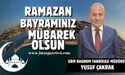 Yusuf Çakrak Ramazan Bayramı mesajı...