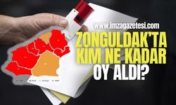 Zonguldak'ta kim ne kadar oy aldı? (Alaplı, Çaycuma, Devrek, Ereğli, Gökçebey, Kilimli, Kozlu)