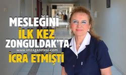 Zorunlu hizmetini Zonguldak'ta yapan hemşire 45 yıl çalıştığı hastaneden emekli oldu