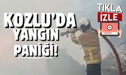 Kozlu'da yangın paniği! 2 ev yandı...