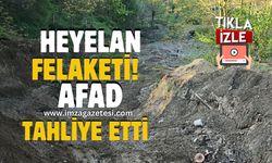 Zonguldak'ta Heyelan Felaketi! AFAD Tahliye Etti!