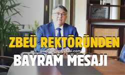 ZBEÜ Rektörü Özölçer, Ramazan Bayramını kutladı!