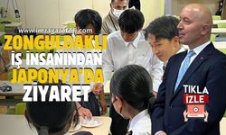 Zonguldaklı İş İnsanı Japonya'da Kushima Lisesi'ni Ziyaret Etti!