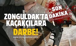 Zonguldak'ta kaçak silah ve mühimmat operasyonu!